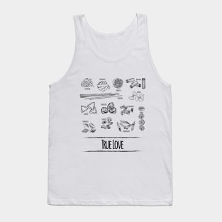 True Love - Pasta Lover's Shirt Tank Top